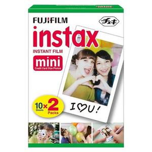 Fujifilm Instax Mini Instant Film Twin Pack - White (16437396)