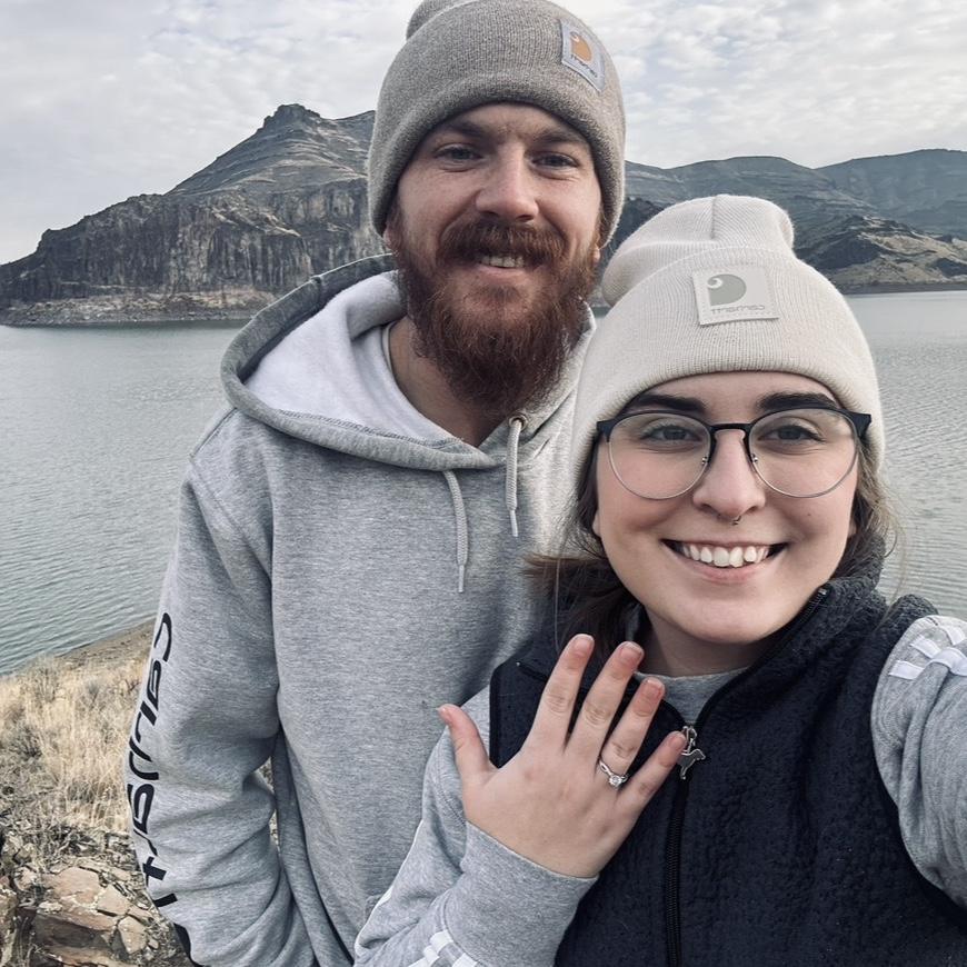 Our engagement photo!