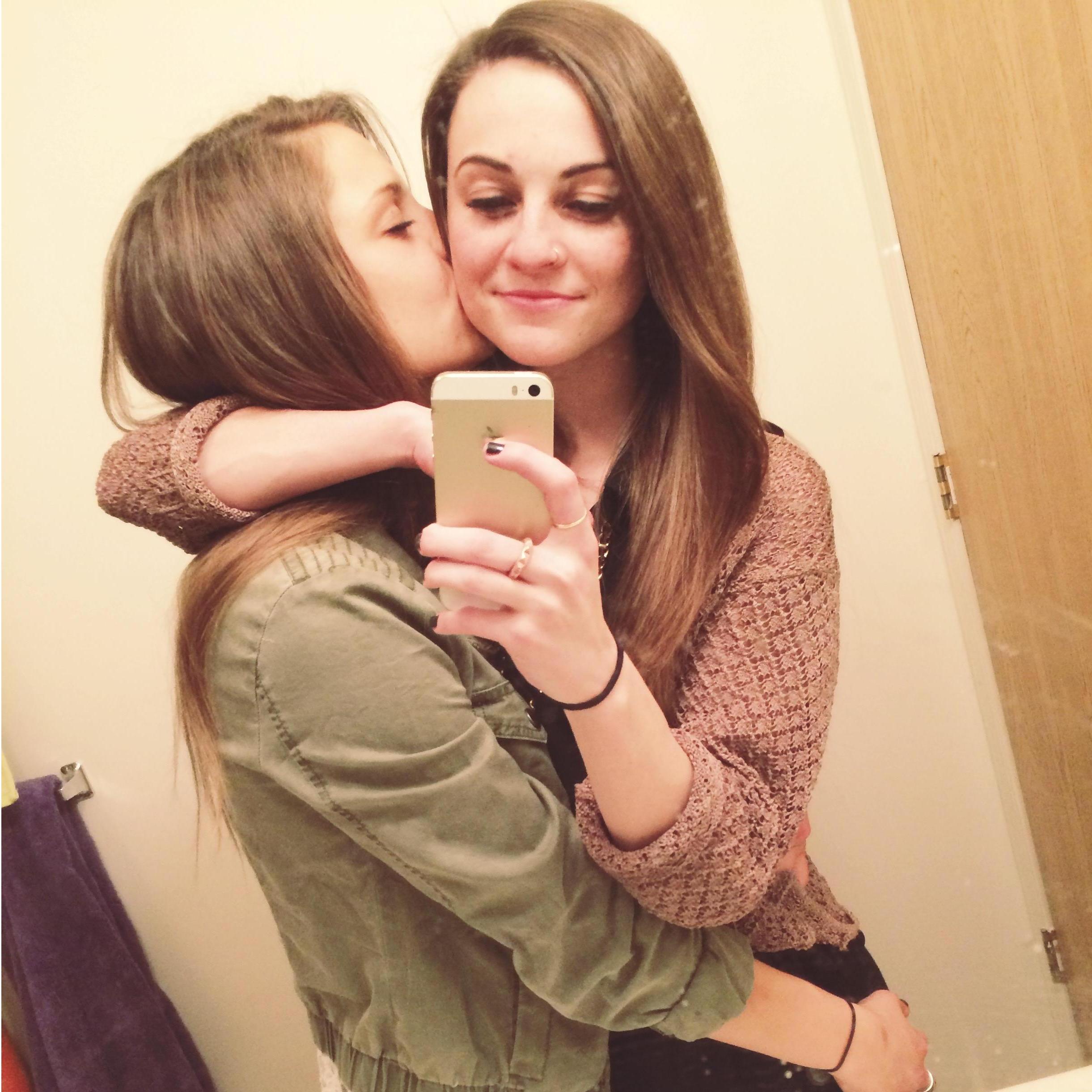 First picture we took together as a couple, Feb. 15th, 2014, Bloomington
