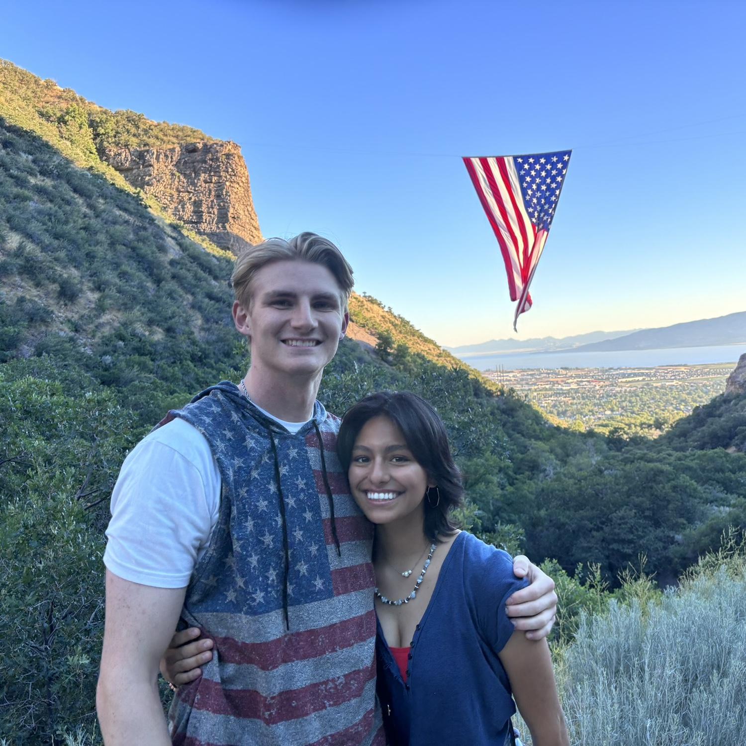 Our first picture together