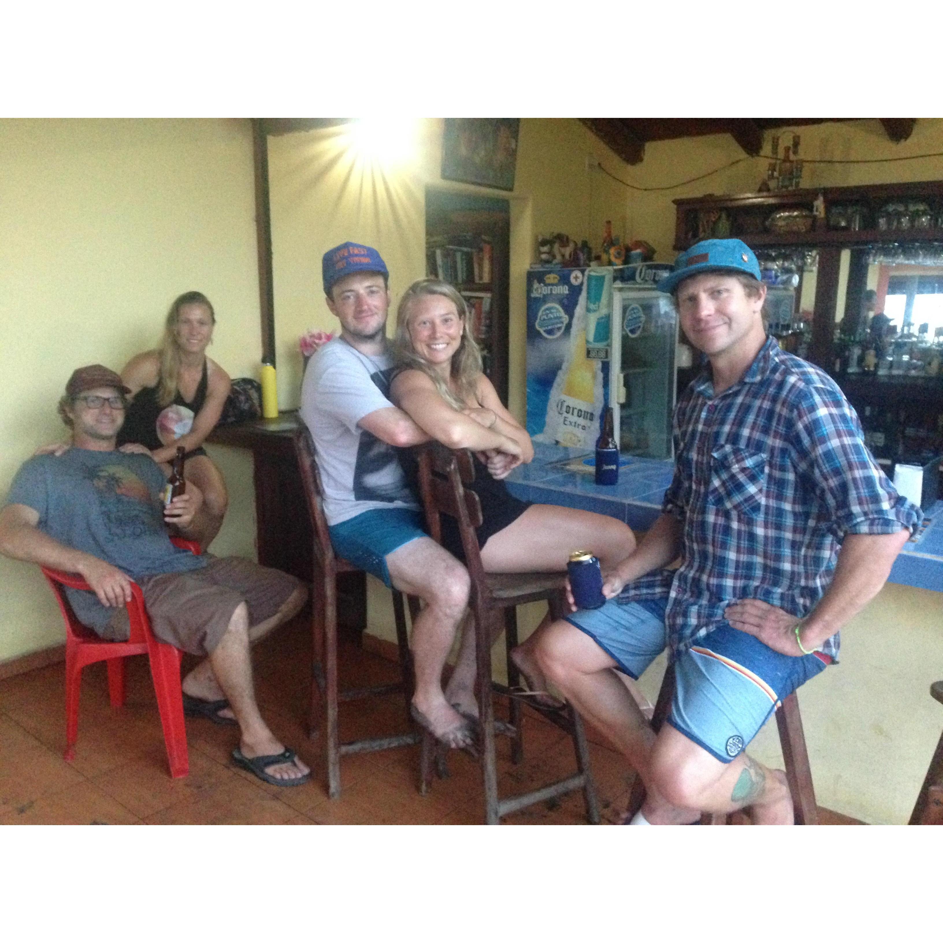 In 2017 we went to Saladita, MX with some good buddies, definitely a trip to remember!