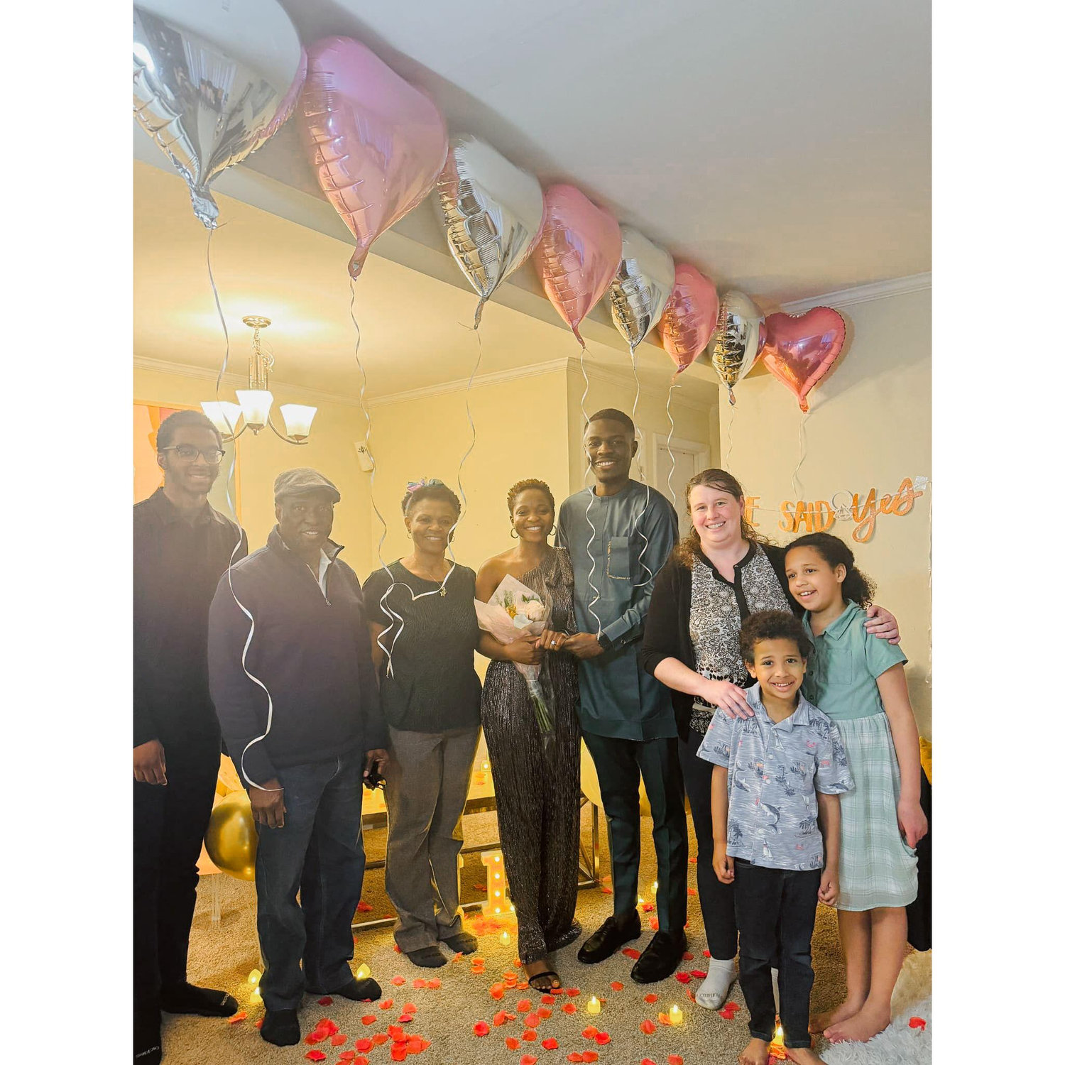Our proposal with family
