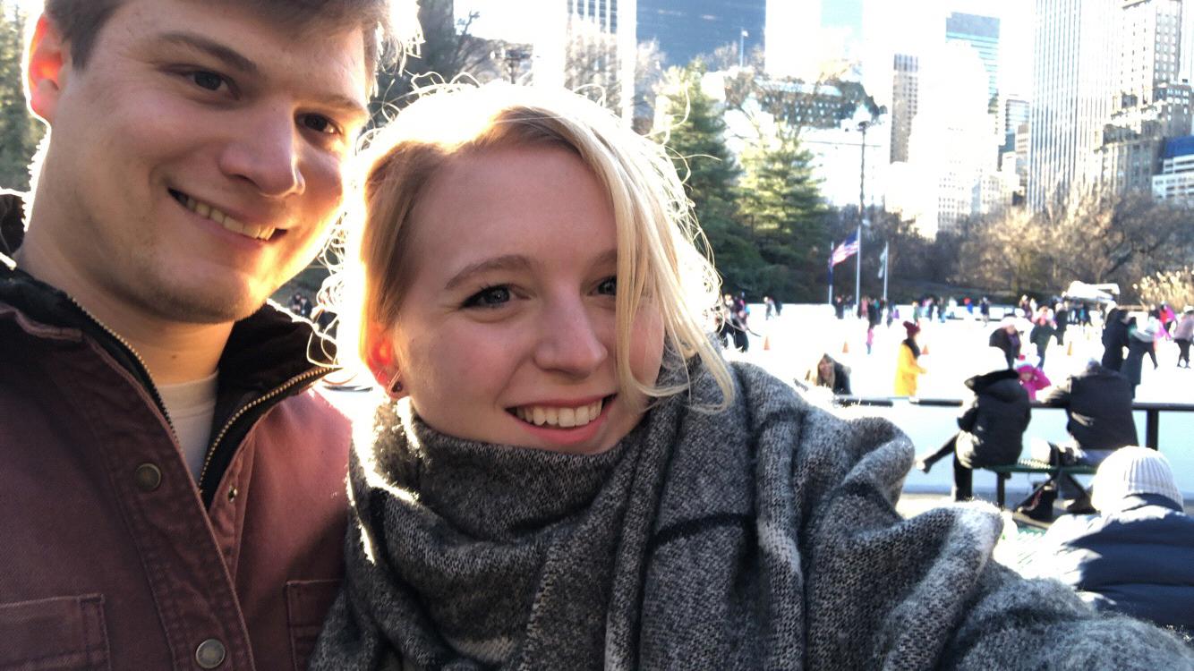 Ice skating in NY!