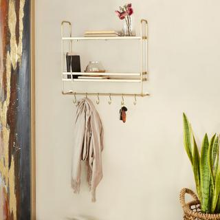 Golden Modern Wall Shelf