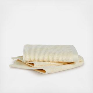 Organic Ribbed Washcloth, Set of 2