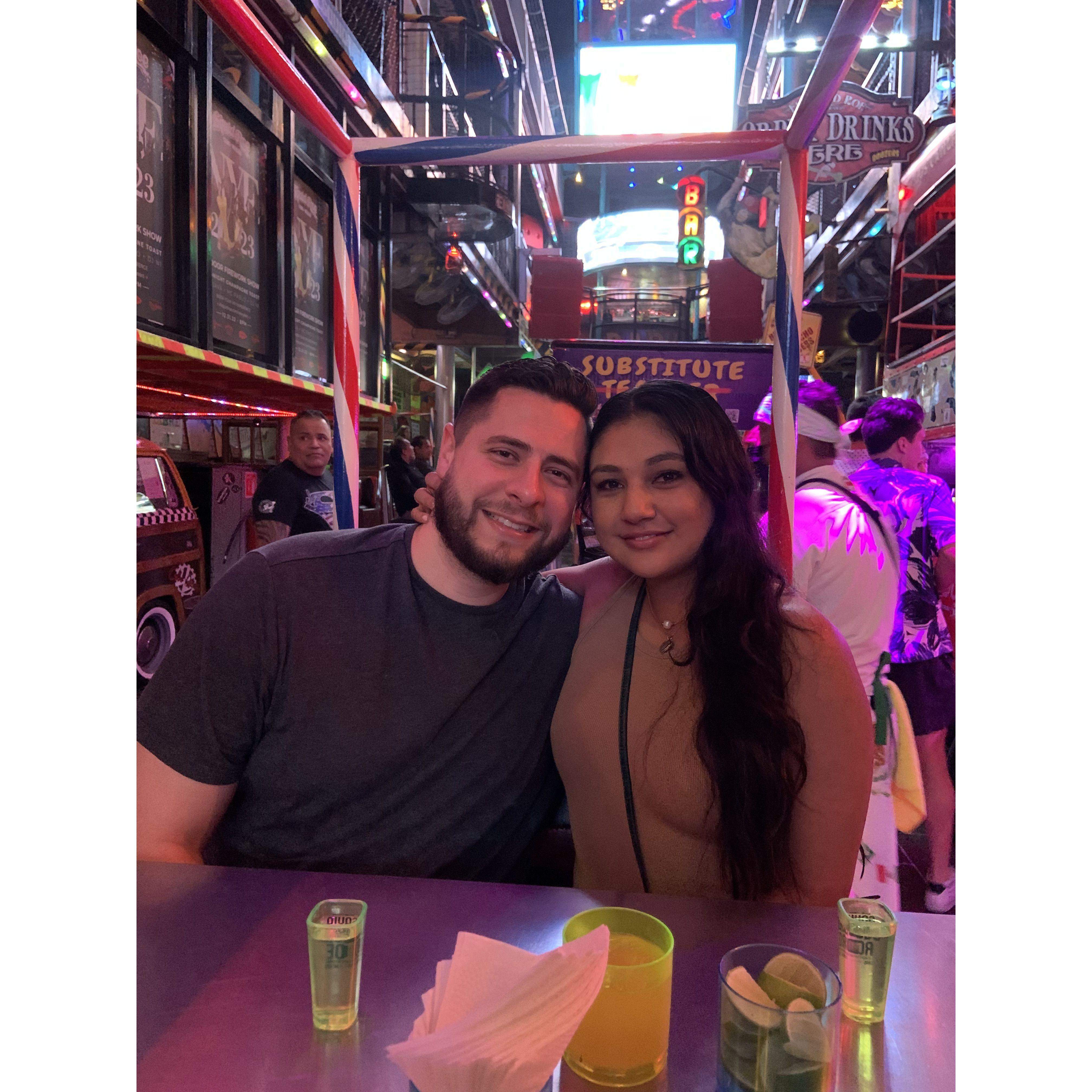 Salsa dancing all night in Cabo