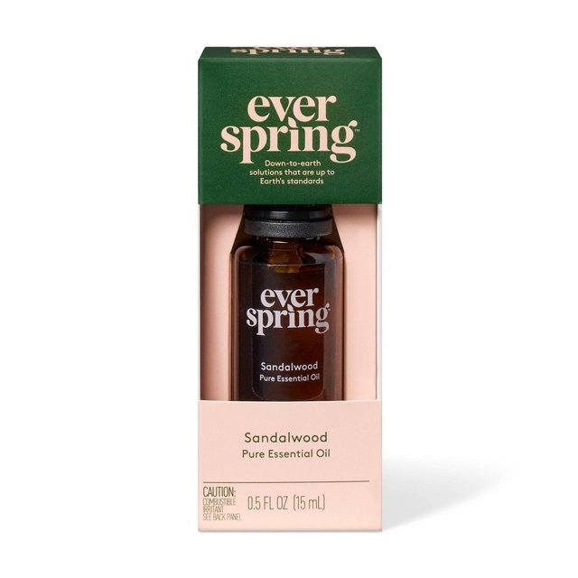 Essential Oil Blend Sandalwood Essential Oil - 0.5 fl oz - Everspring™