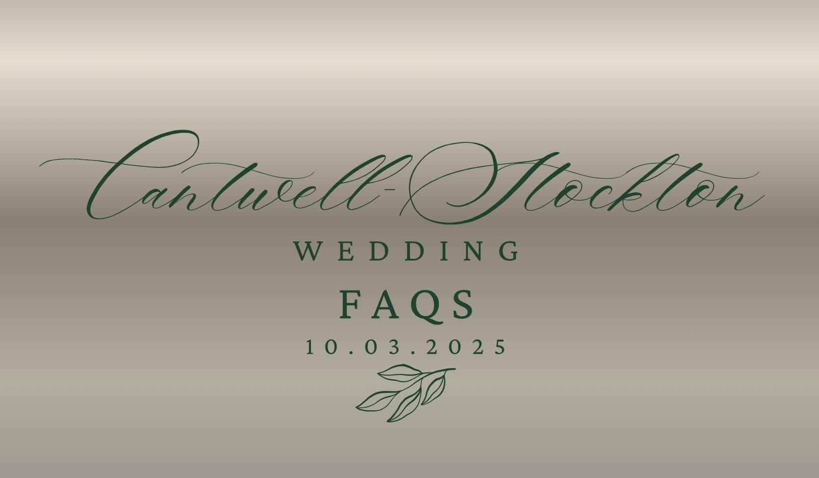 The Wedding Website of Daisy Marie Cantwell and Haden Cole Stockton