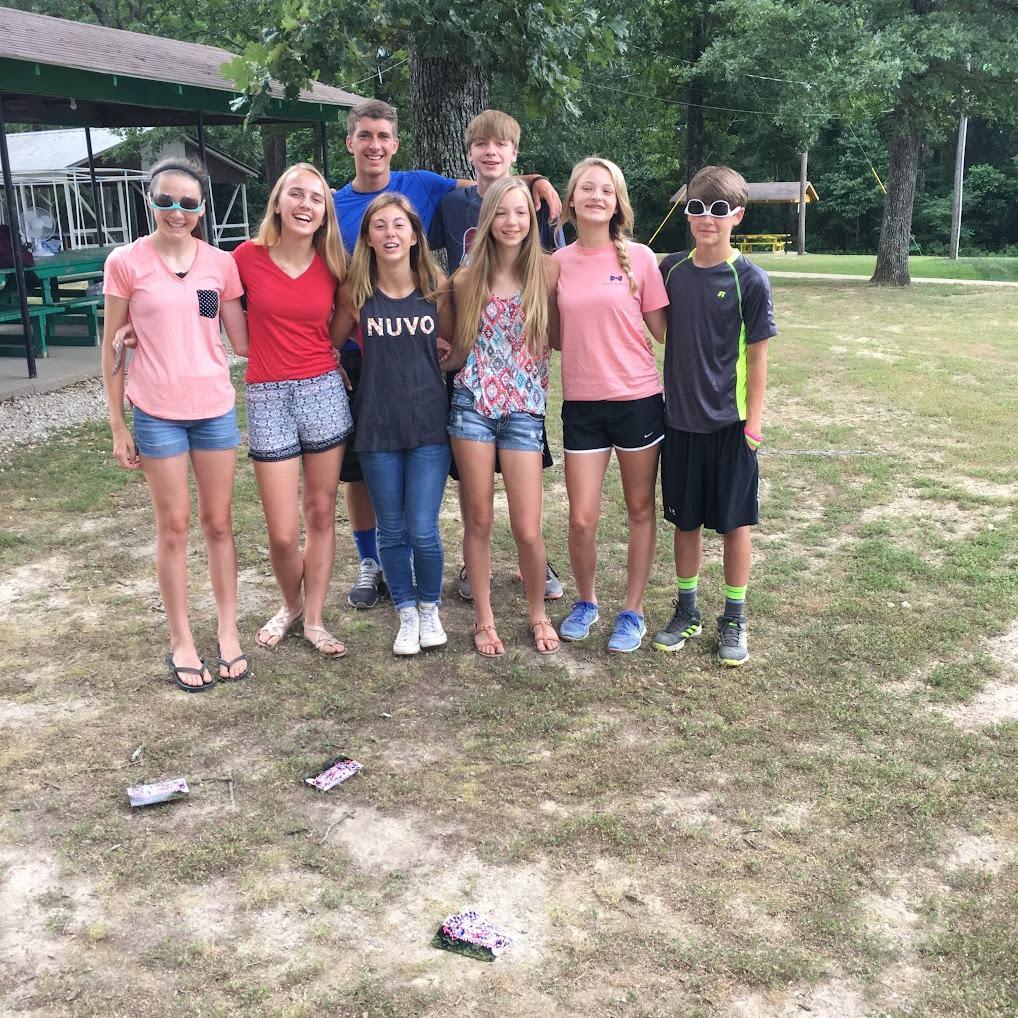 Church camp of 2015, Jacob was junior faculty and I was a camper.