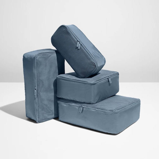 Packing Cubes in Coast Blue
