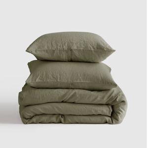 Linen Duvet Cover Set | Quince in Willowleaf