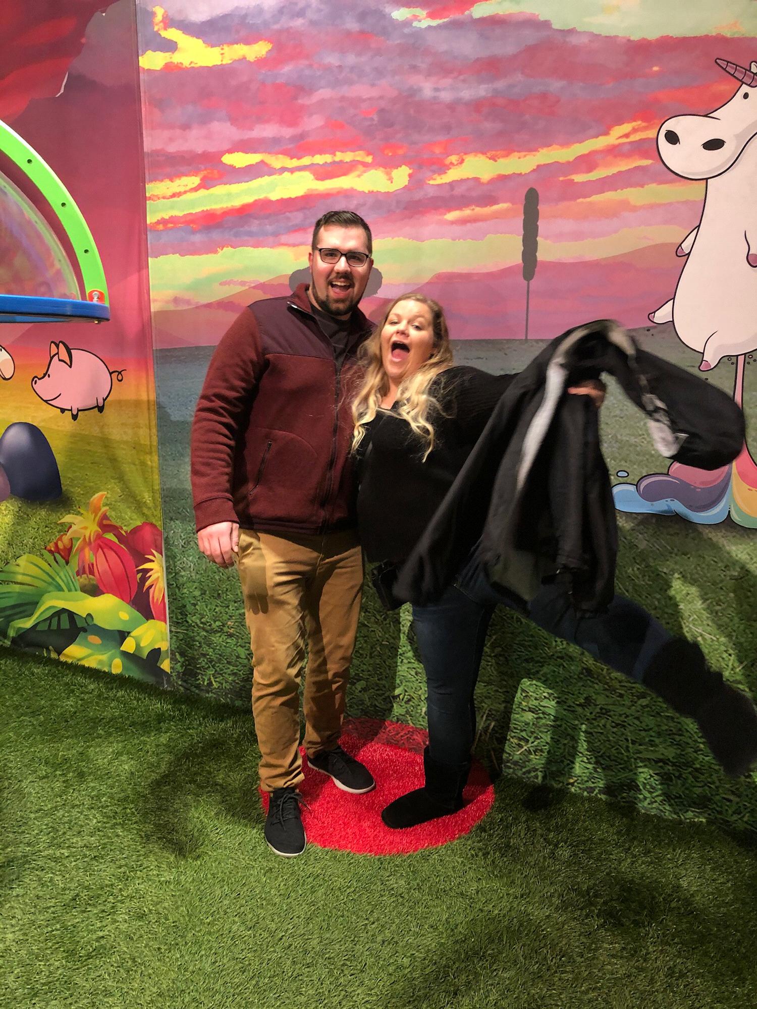 December 15th 2019. Went to Candytopia in Philadelphia.