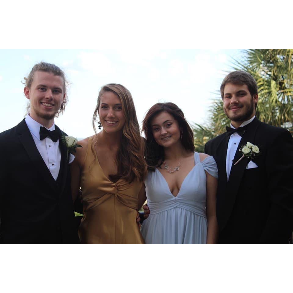 Senior prom with Carissa and Bishop
