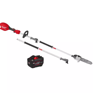 M18 FUEL 18V 10 in. Brushless Cordless QUIK-LOK Battery Powered Pole Saw w/ 12.0 Ah FORGE Battery