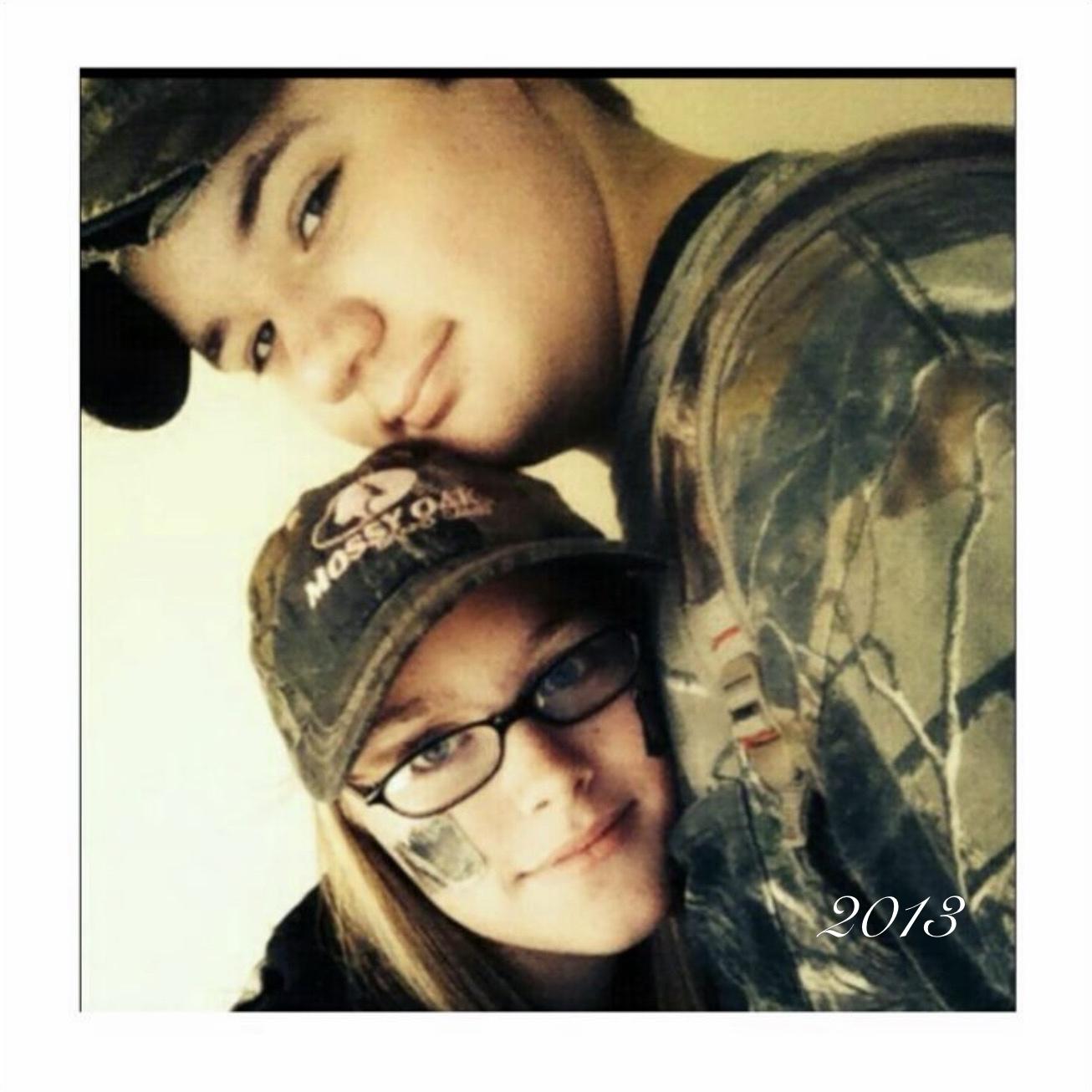 One of our very first photos together back in (2013) 7th grade Surfside middle school.