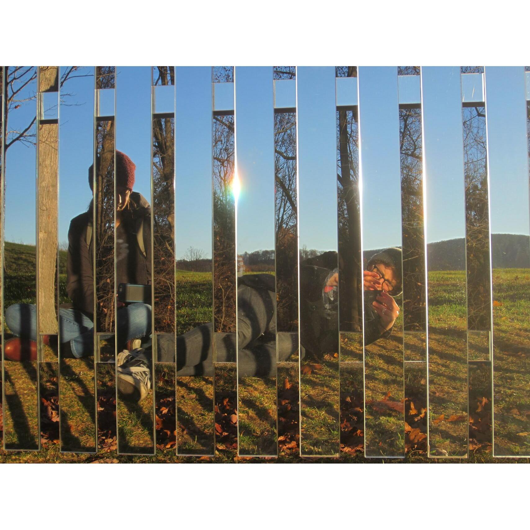 First known photo of us together. Taken at Storm King Art Center, fall of 2016.