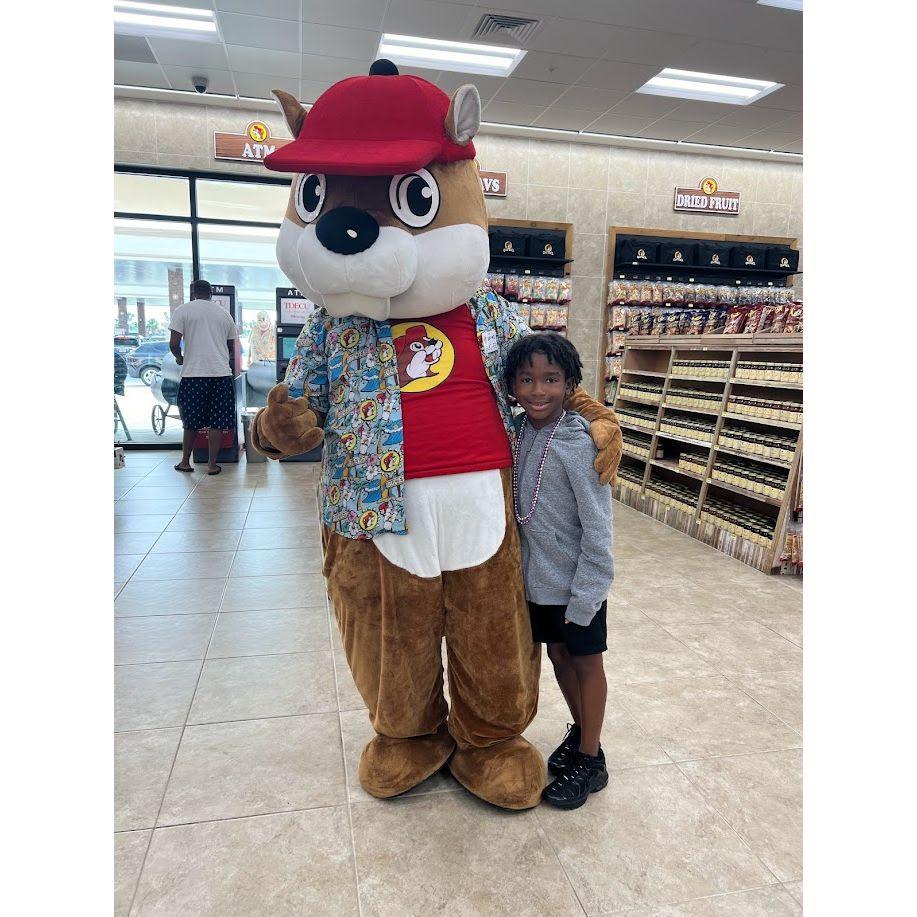 Brailen's first trip to Buc-ee's!
