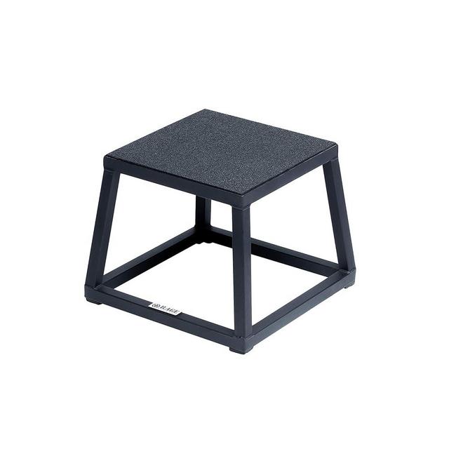 Rage Fitness Steel Plyo Box 12-18-24-30 Inch High Anti-Slip Pre-Assembled Plyometric Jump Box for Home Gym Conditioning and Strength Training (Sold Individually) Plyometric Platform Step