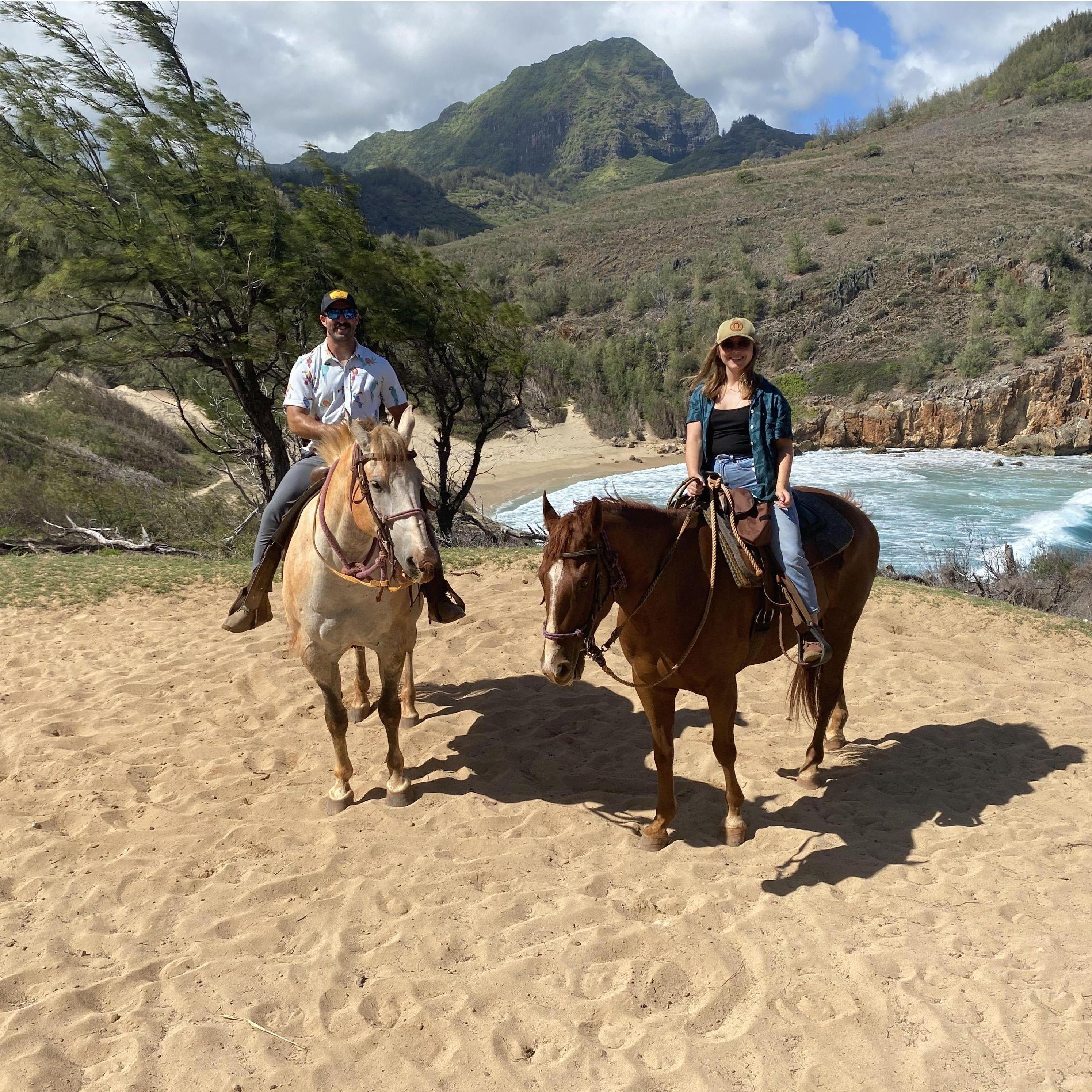 September 2022 ~ Horseback Riding in Kauai