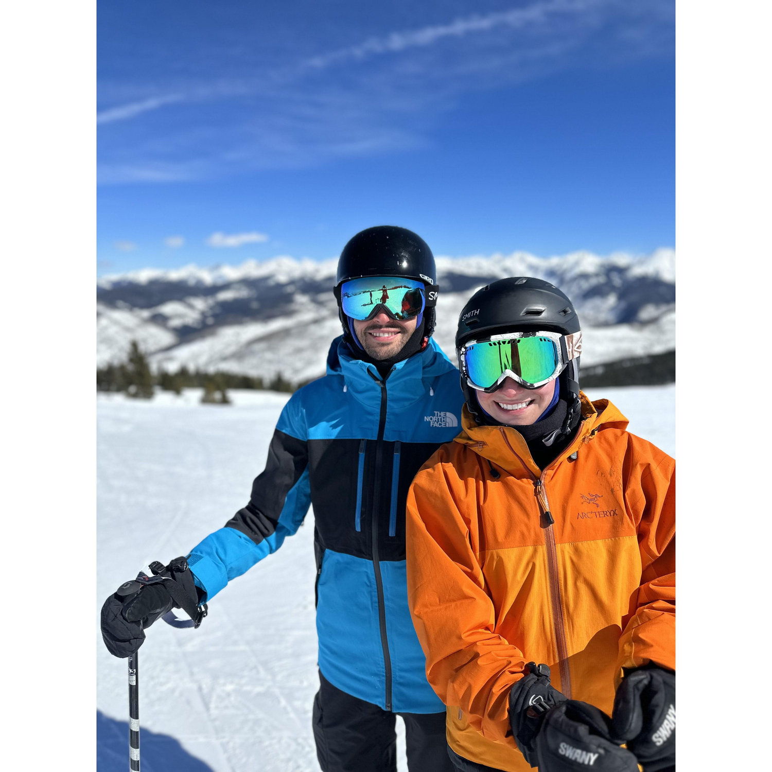 Wouldn't ski without this guy - so thankful for all our ski trips!