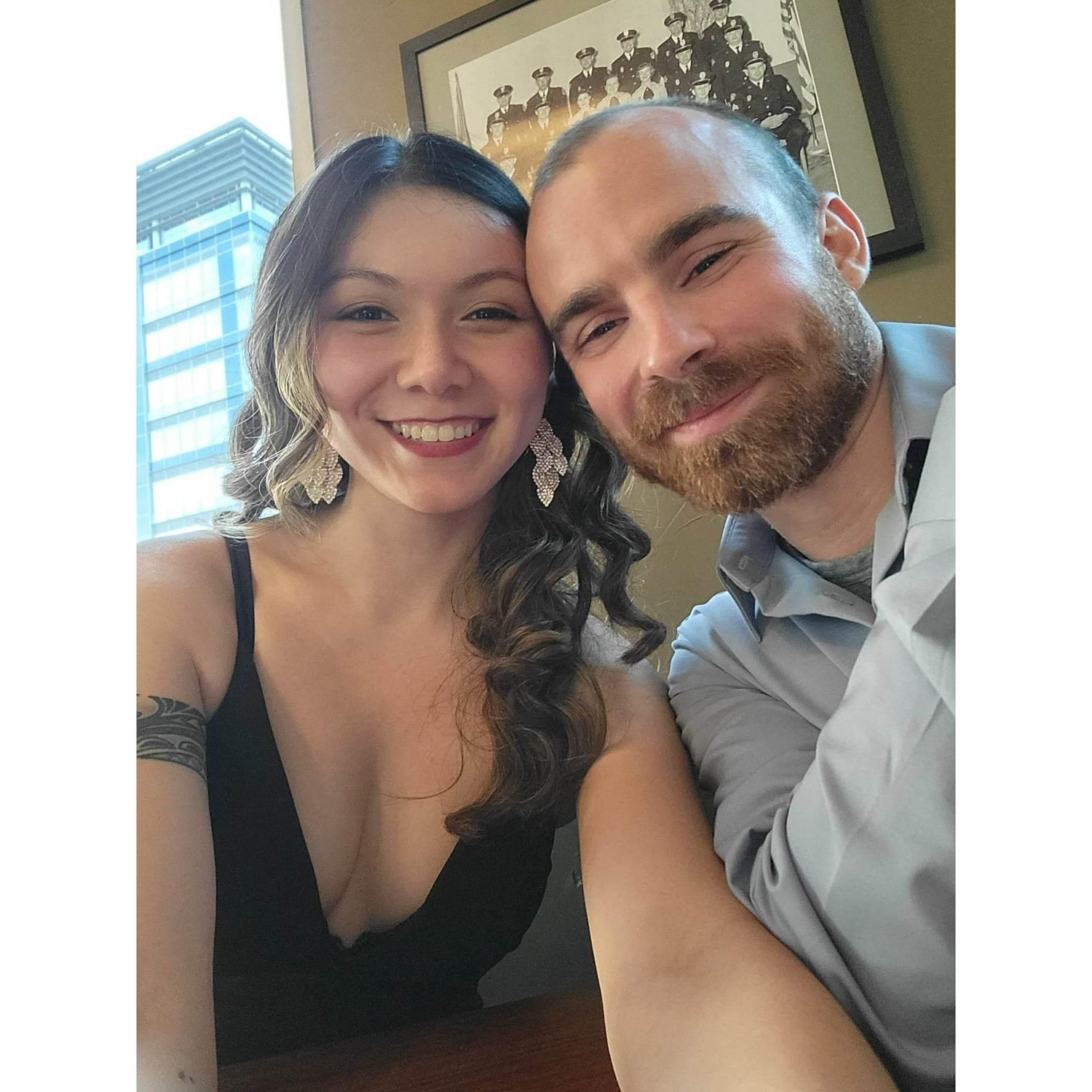 Our 1 year anniversary at Daniel's Broiler