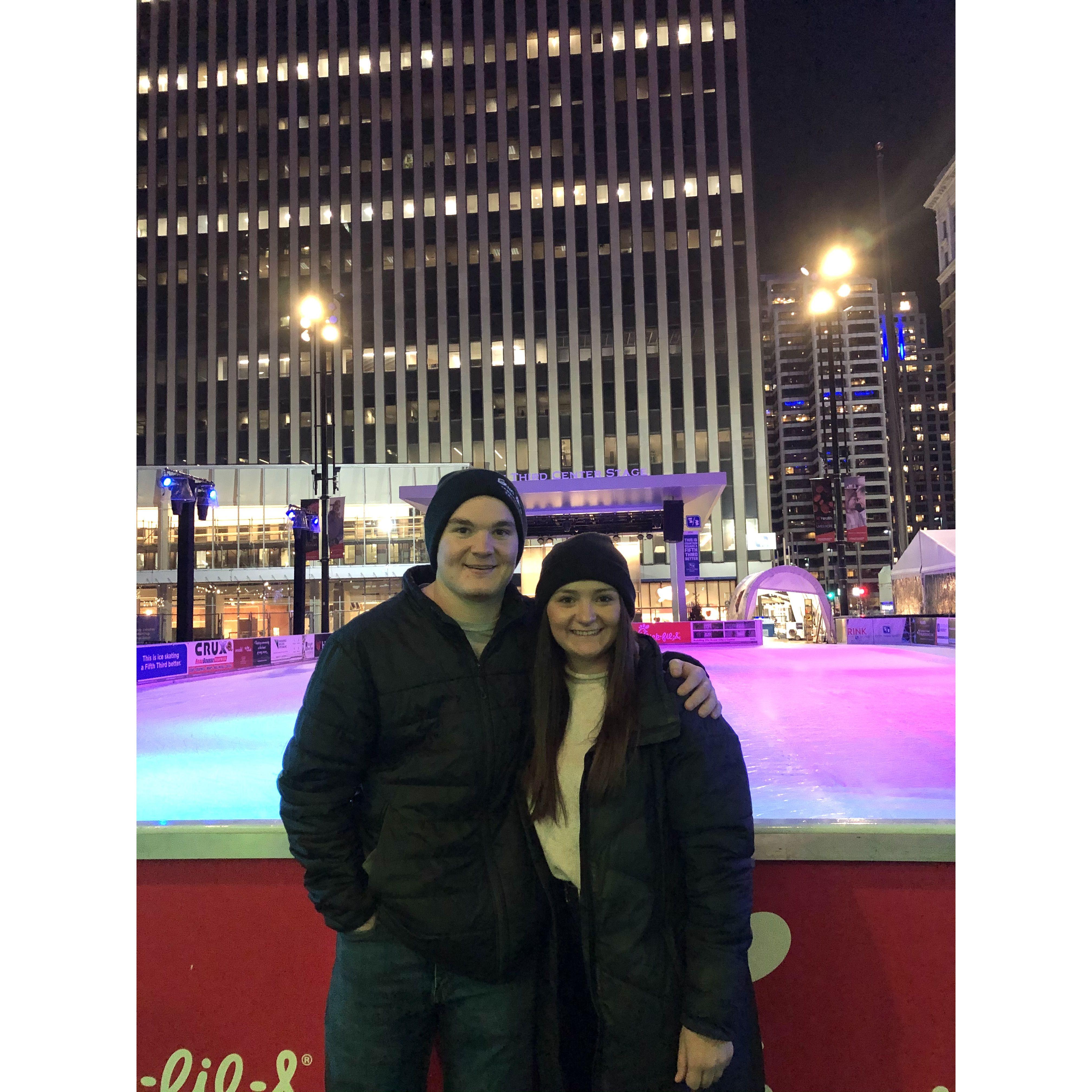 Winter ice skating 2020