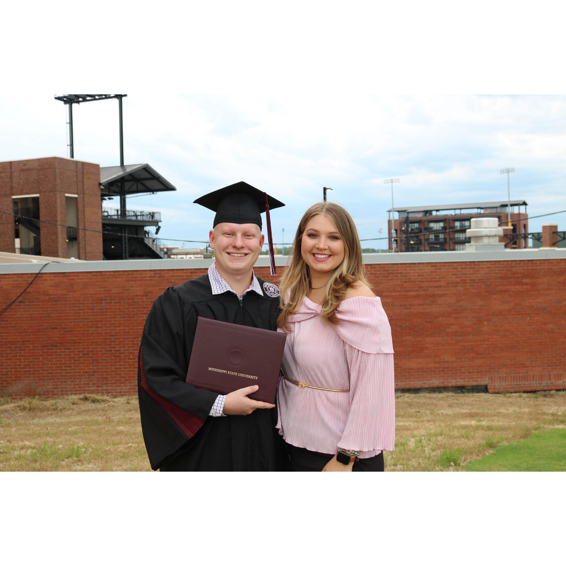 Nathan's undergraduate graduation!