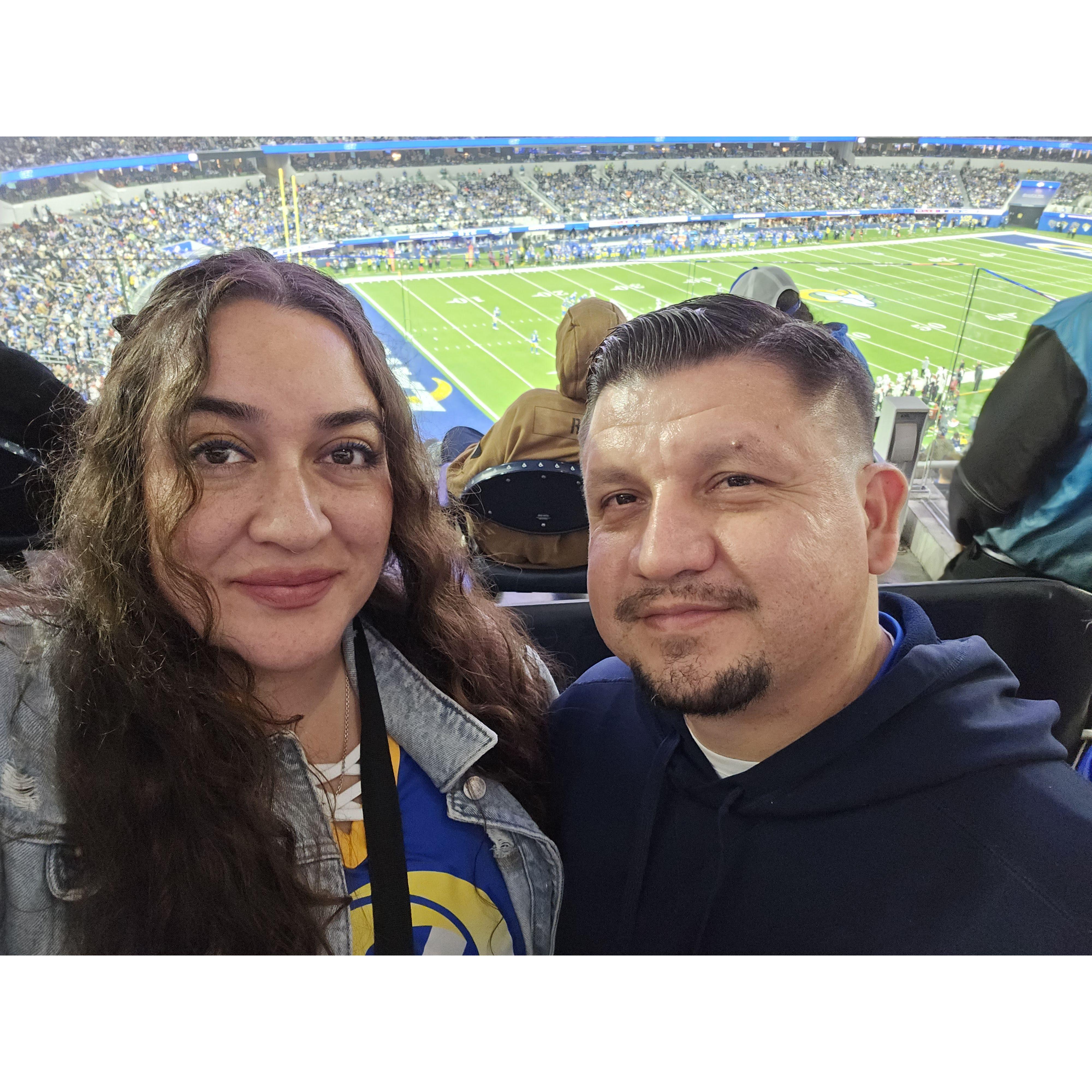 Rams game, SoFi Stadium, Inglewood, CA