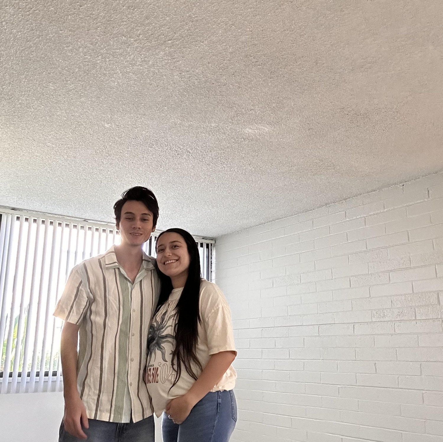 Moving out of our firsr apartment, into our first home.
