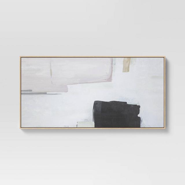 47" x 24" Abstract Framed Wall Canvas - Project 62™