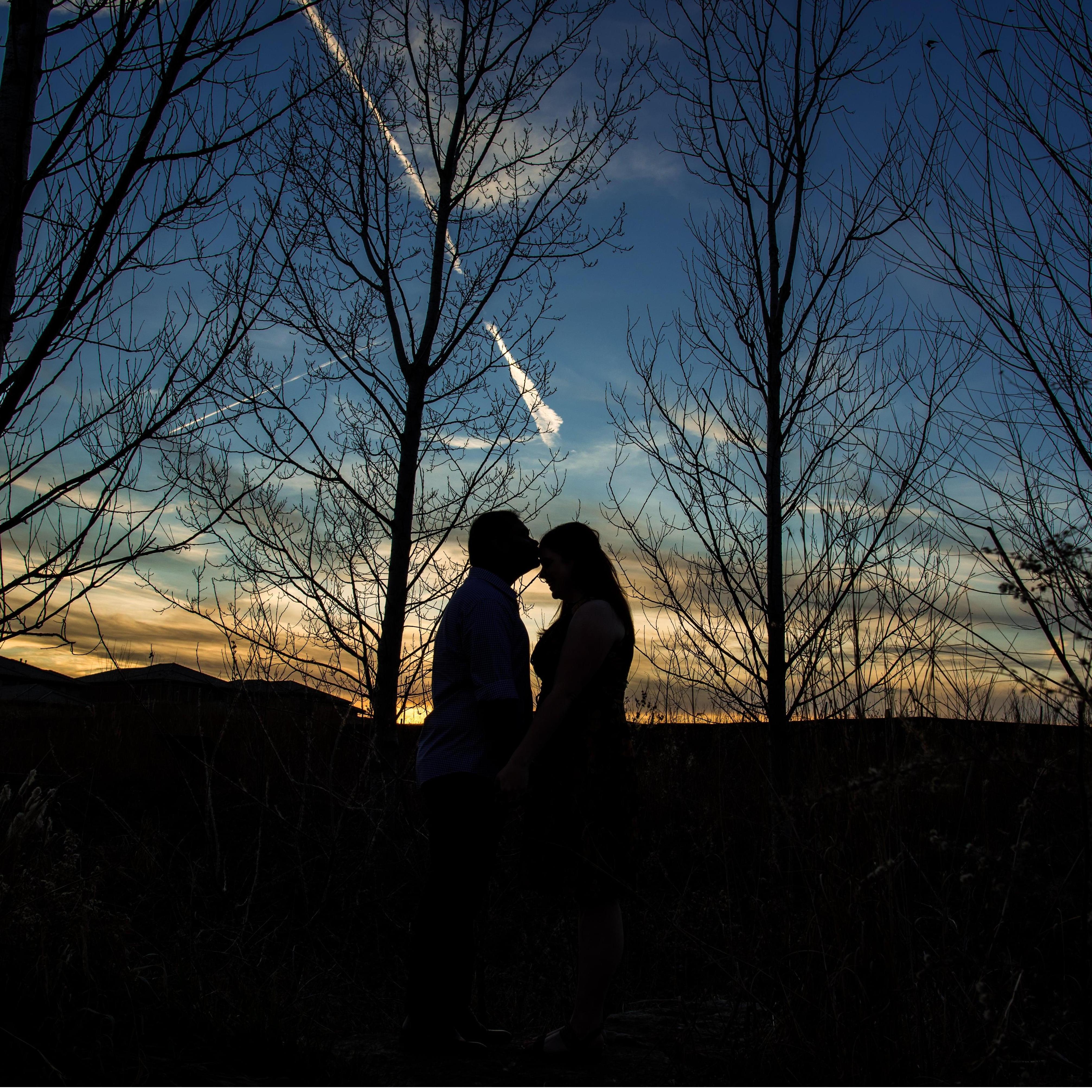 Engagement Photos at PrairieFire KC. Photos by Vijay Ainapurapu.