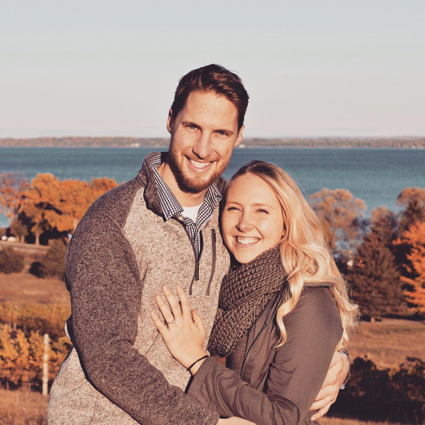 The day he popped the question. 10/25/2019