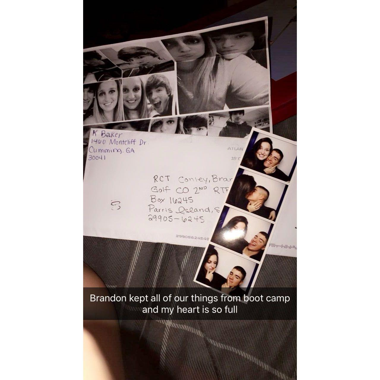 Our bootcamp letters that Brandon saved
