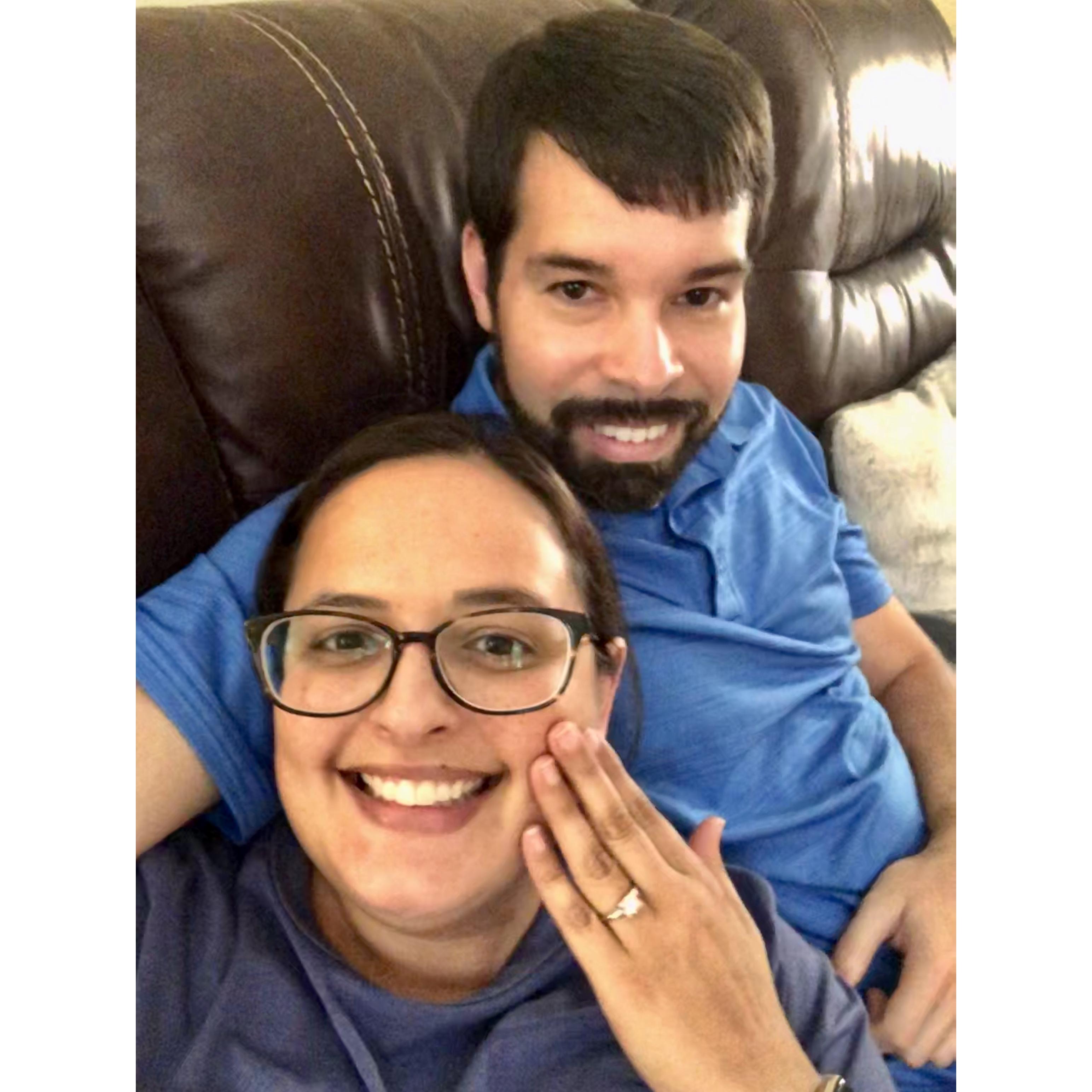 The day I said “YES!” August 30, 2020
