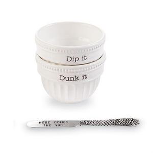Here Comes The Yum Stacked Dip Cup Set