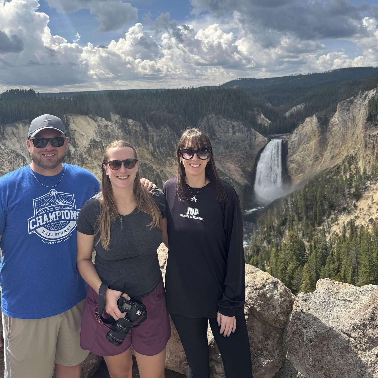 Leslie's visit to Yellowstone! We saw a grizzly bear and wolf in the park!