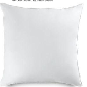 Four Seasons Down Alternative Euro Pillow