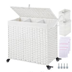 Laundry Hamper with Wheels