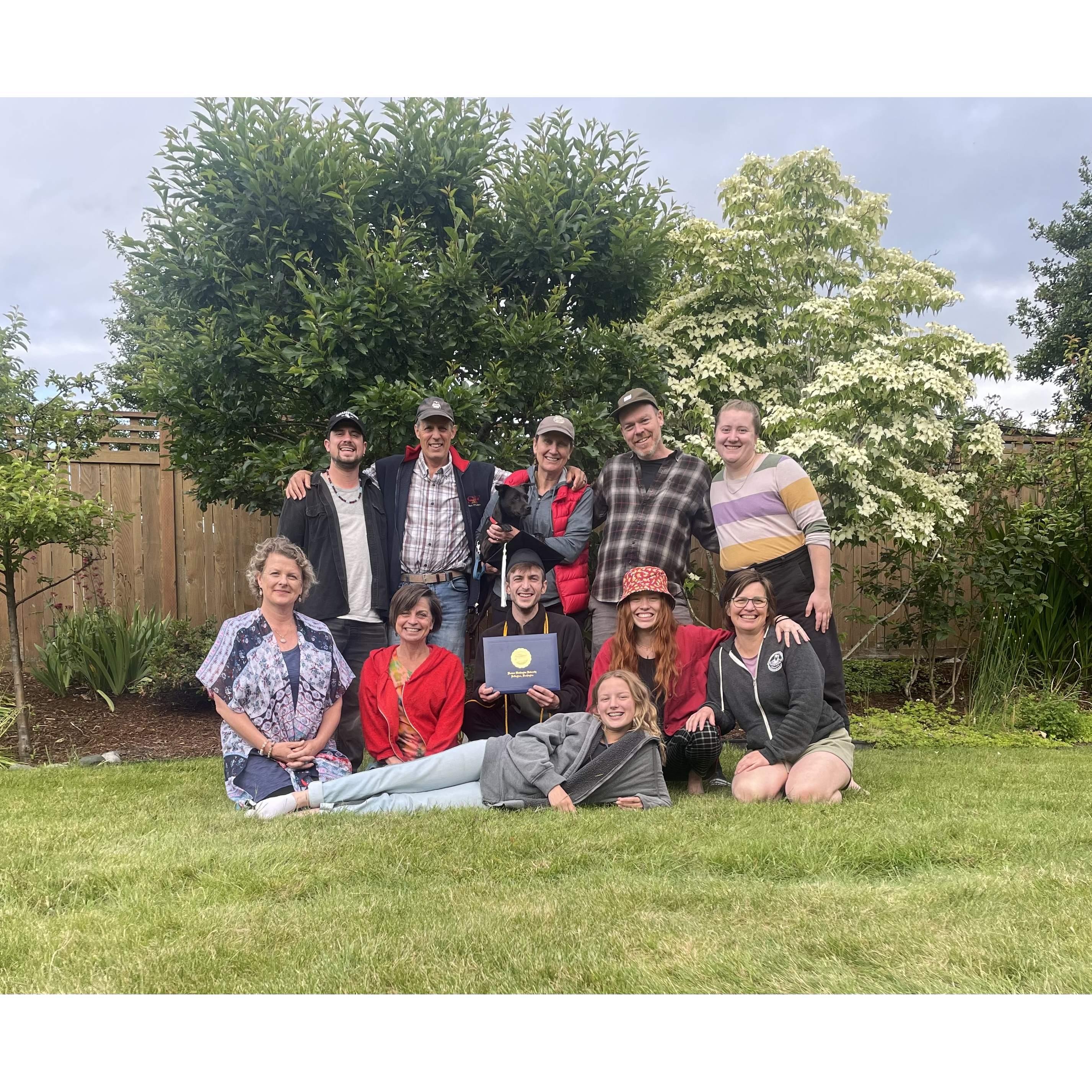 Sam's family visiting Bellingham <3