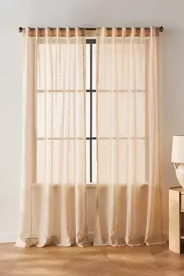 Lena Sheer Woven Curtain