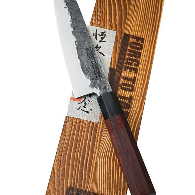Forge To Table 8" Gyuto Handmade Japanese Style Chef Knife