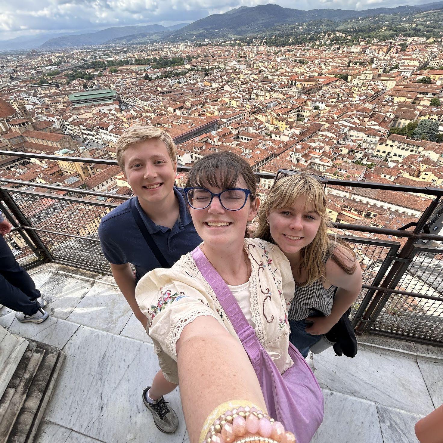 Most of our photos include abigails good friend hannah. She is serving her mission in brazil