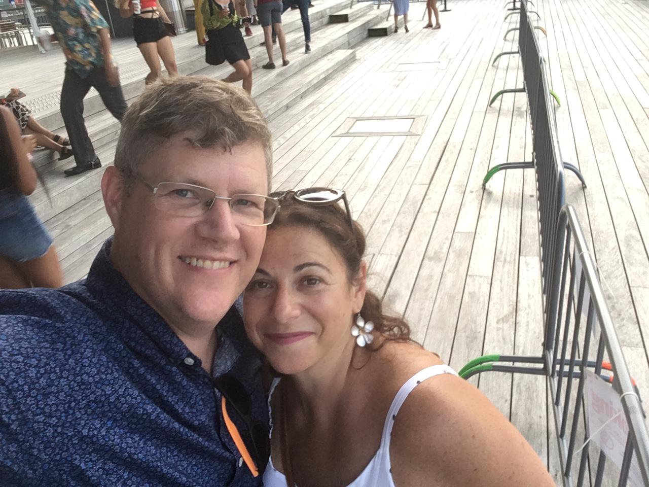 July 19, 2019 - Friday Night's at the ICA - music, dancing, cocktails, people watching and a beautiful ferry ride from our house.