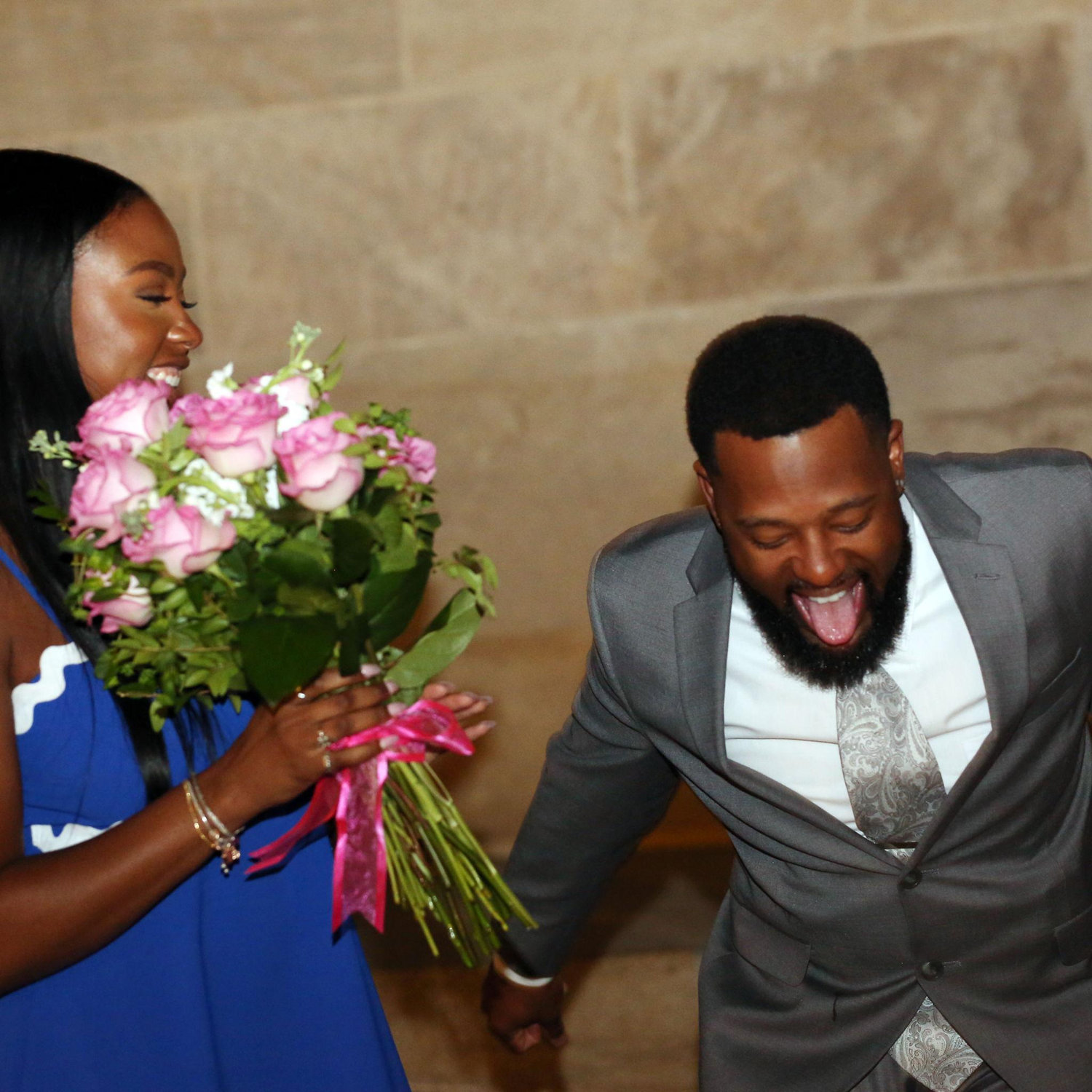 the night we got engaged!