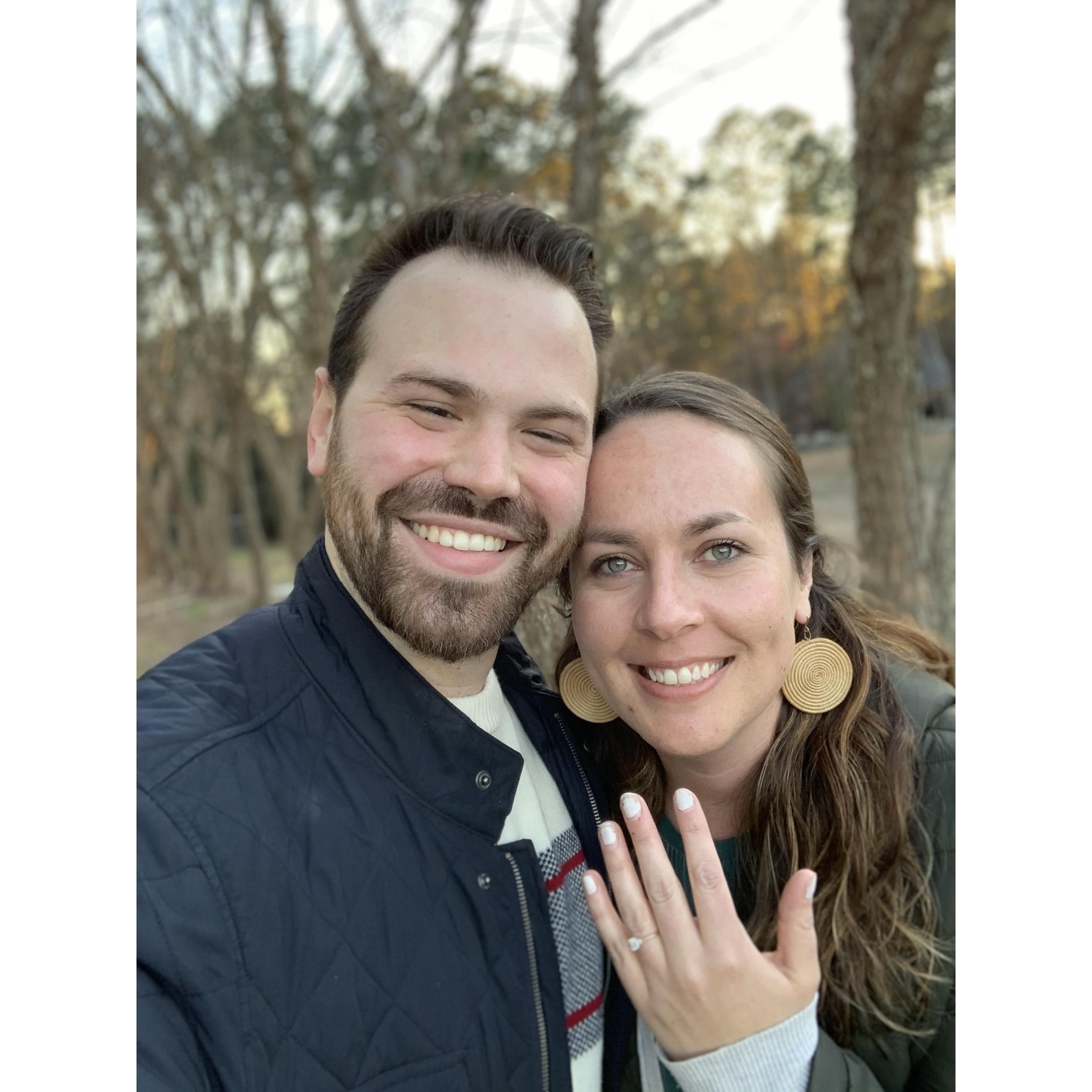 The day she said "yes!"