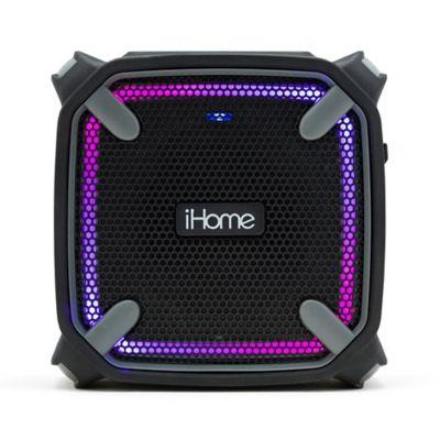 iHome™ Weather Tough™ Portable Rechargeable Bluetooth Speaker in Black