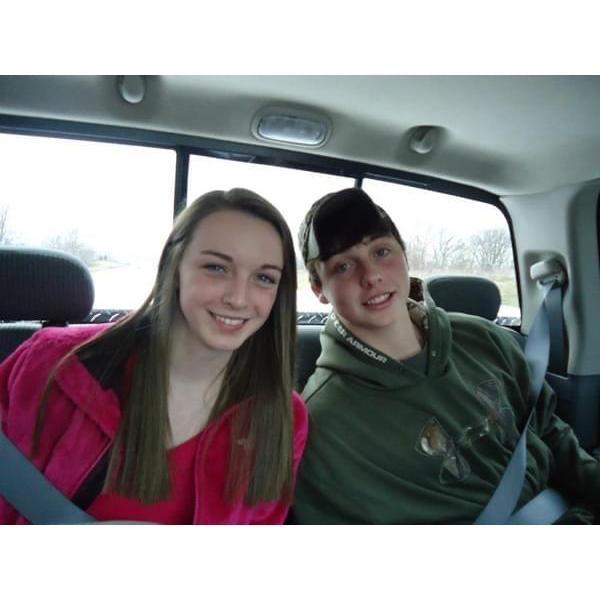 Our first "date" freshman year of high school!