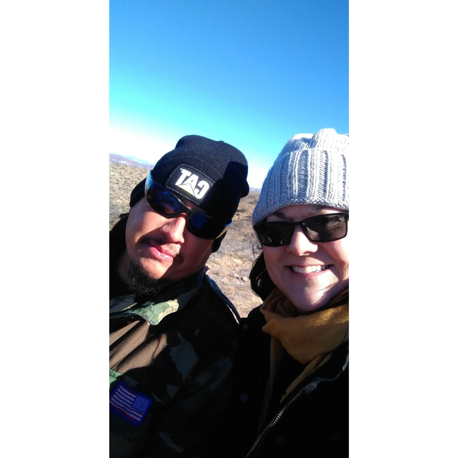 Out in the hills enjoying life!