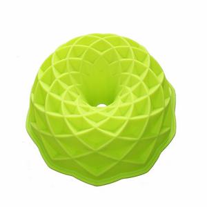 X-Haibei Jubilee Bundt Cake Pan Bread Gelatin Jello Baking Silicone Mold Dia. 8.3inch