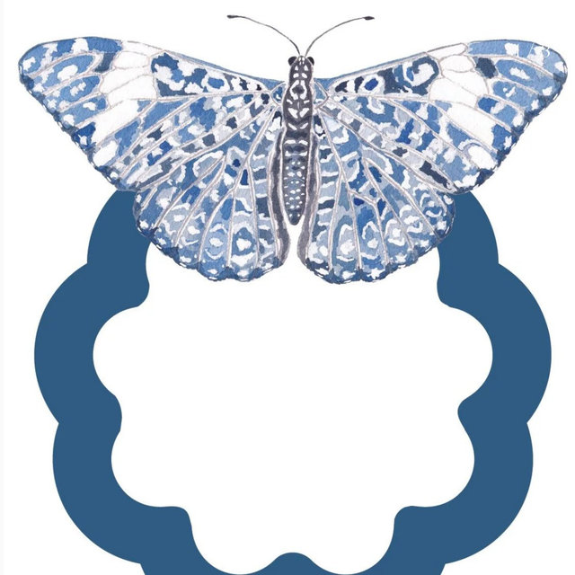 Chinoiserie Butterfly Napkin Ring — Catherine Cartie